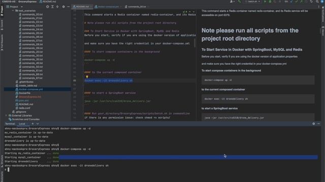 CS6310 A5 Video Demo - Group 8 - Docker смотреть онлайн