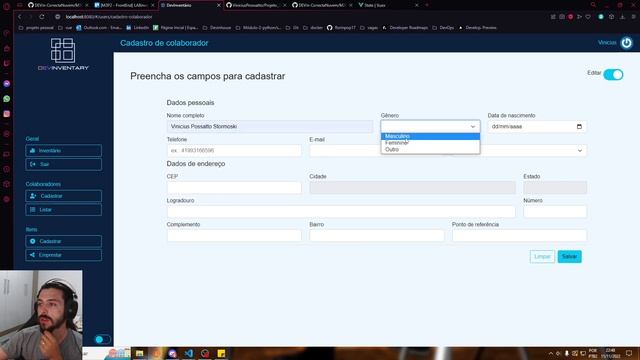 Aplicação completa - Front e Back end - Vuejs/Python/API Rest смотреть онлайн