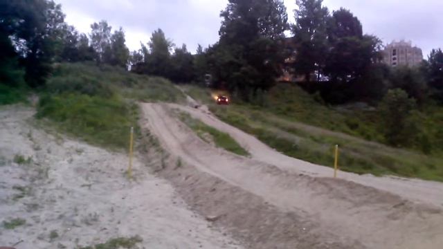 Мужык на советском уазике заехол на крутой склон смотреть онлайн