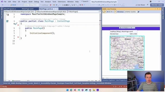 Maps Control for Windows with .NET MAUI and Bing Maps смотреть онлайн