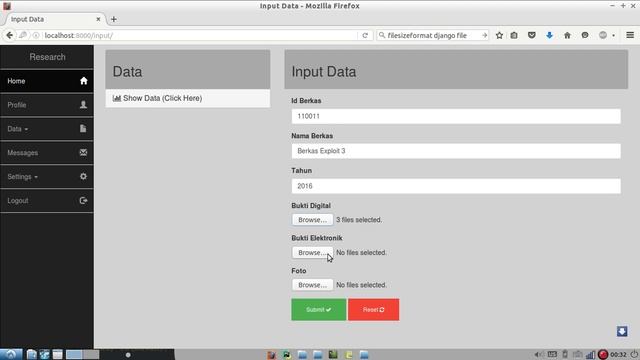 Evidence Repository with Django Python смотреть онлайн
