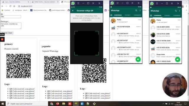 Aprenda como criar múltiplas instâncias para a sua Api de WhatsApp смотреть онлайн