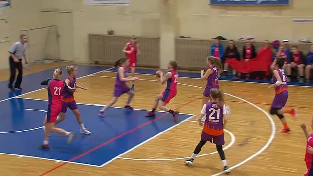 Баскетболистки «Даугавпилс университате» возглавили турнирную таблицу смотреть онлайн