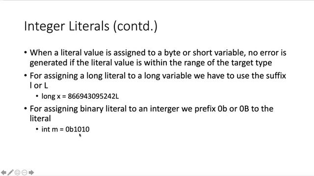Data Types in Java смотреть онлайн