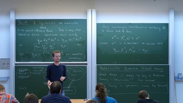 Quantum field theory, Lecture 1 смотреть онлайн
