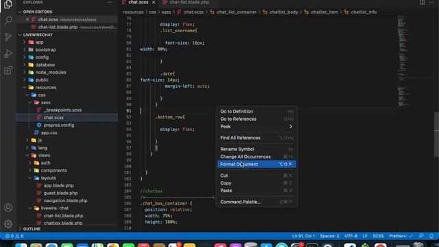 12 ChatList part 2 (Laravel-Livewire Chat-Message App Tutorial) смотреть онлайн