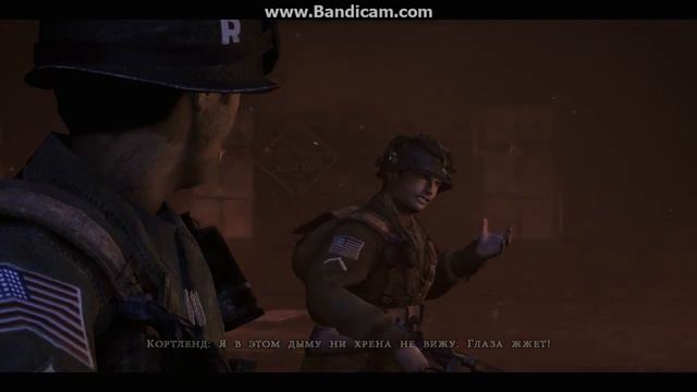 Прохождение Brothers in Arms: Hell's Highway.Часть 1 начало игры смотреть онлайн