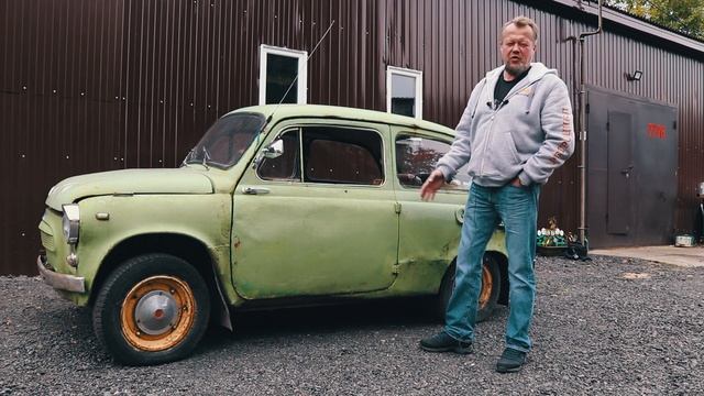 ПЕРЕХОДИМ НА АВТО. ЗАЗ-965 "Горбатый" на реставрацию. ЗАПОРОЖЕЦ ОТ РЕТРОЦИКЛА. смотреть онлайн
