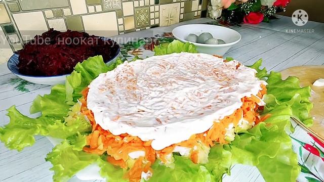 САМЫЙ ВКУСНЫЙ САЛАТ!БЮДЖЕТНЫЙ ВАРИАНТ ПОД ШУБОЙ! ВИТАМИН! как приготовить салат смотреть онлайн