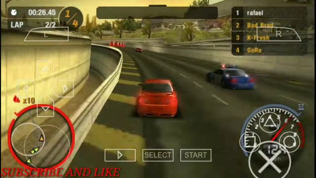[ 70 MB ] PSP GAMES | NEED FOR SPEED MOST WANTED | DOWNLOAD FREE!!! смотреть онлайн