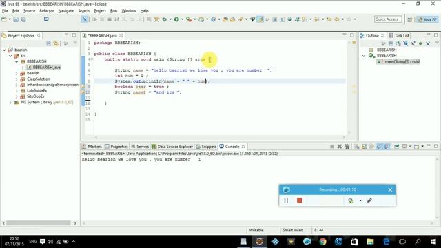 java lesson 5 boolean смотреть онлайн