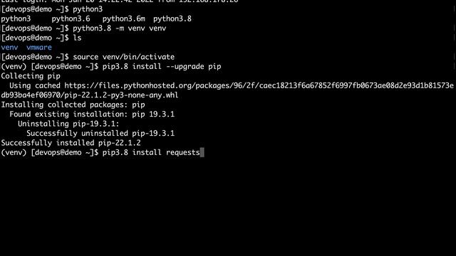 Configure a Python Virtual Environment for Ansible VMware-ansible collection community.vmware смотреть онлайн