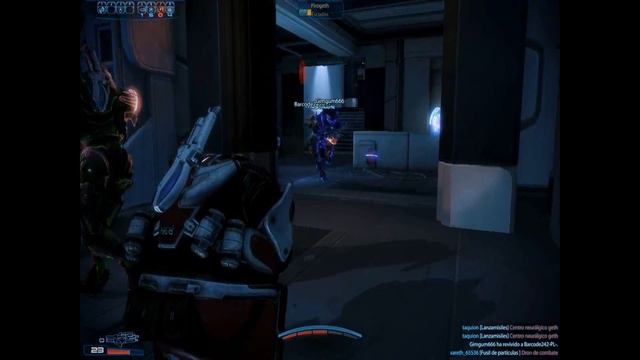 Mass Effect 3 online - Ingeniero Volus vs Geth - base artillera blanco смотреть онлайн