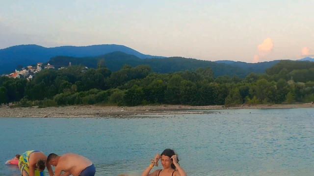 Лазаревское Сочи очень красиво 🏞🏖Дикий пляж Соединение реки Псезуапсе с Чёрным морем Закат 6.08.2 смотреть онлайн