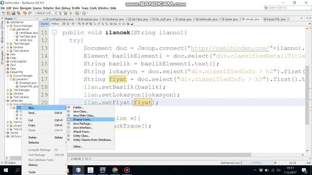 Java 73 - Jsoup ile GUI'ye Veri Çekmek 2 смотреть онлайн