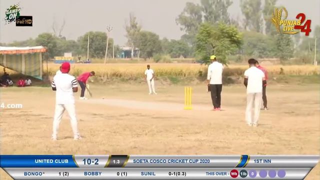 Sunil kalirawan Hisaar express ne sukhi kamam Bongo te nati nu pehli Ball che torta sareya nu 1over смотреть онлайн
