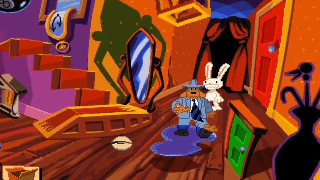 Sam & Max: Hit the Road (MS-DOS) , 1993, LucasArts (CD Version) смотреть онлайн