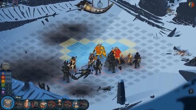Прохождение The Banner Saga на русском pt7 - Башня смерти смотреть онлайн