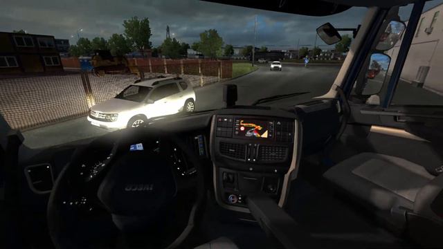 CARGO TRUCK CRANE REX-TEX 45 IVECO Euro Truck Simulator 2 смотреть онлайн