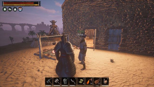 I Gave Royal The Boomer Surprise! Decorating The House! - Conan Exiles - смотреть онлайн