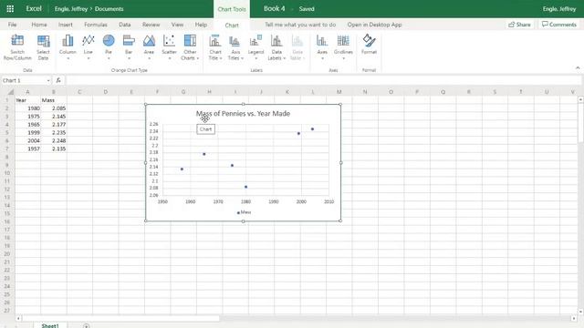 Excel Tutorial Video for Pennies Lab смотреть онлайн