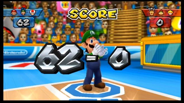 Mario Sports Mix - Basketball - Mushroom Cup - Part 1 смотреть онлайн