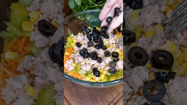 Сочный салат из овощей смотреть онлайн