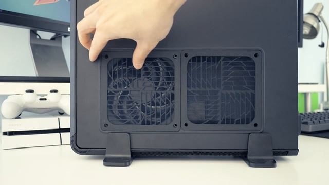 Solid Aluminum Unibody SFF PC Case - SILVERSTONE FORTRESS FTZ01 смотреть онлайн
