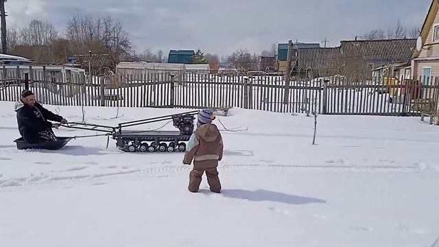 Мотобуксировщик Trokut смотреть онлайн
