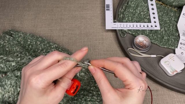 Японское плечо/джемпер спицами@rukami-MarinaKnitter