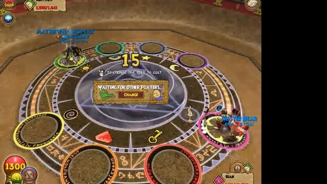 Wizard101 / A L35 Storm WarLord versus a mid level Balance - short game смотреть онлайн