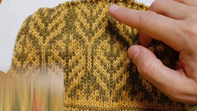 Снуд с жаккардом на последнем этапе игры #внв_4 смотреть онлайн