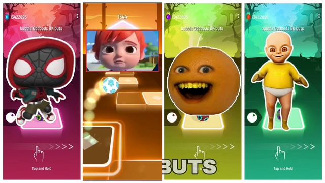 Funko Pop Marvel 🆚 Super JoJo 🆚 TheBaby In Yellow 🆚 Annoying Orange. 🎶 Who Is Best? 🎵Tell We?🤩 смотреть онлайн
