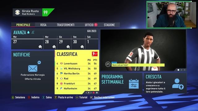 La Ruota della Fortuna decide la Squadra su FIFA 22 смотреть онлайн