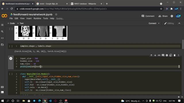ANN For MNIST смотреть онлайн