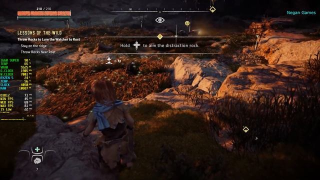 Horizon Zero Dawn | GTX 1660 SUPER + RYZEN 5 3600 | 1080p смотреть онлайн