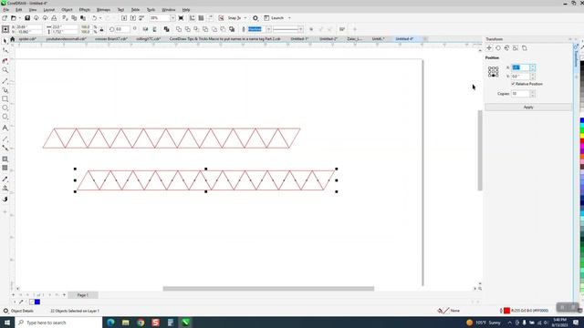 CorelDraw Tips & Tricks Transform Docker смотреть онлайн