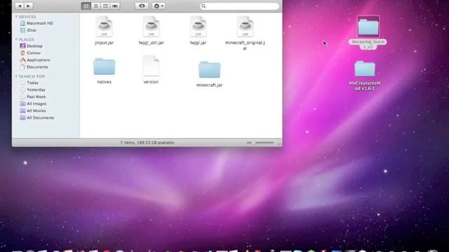 Minecraft Mods on a Mac OSX Alpha смотреть онлайн