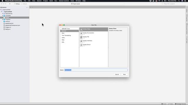 ASP.NET 2.1 CRUD Application On Mac - Web API Project - Part 1 смотреть онлайн