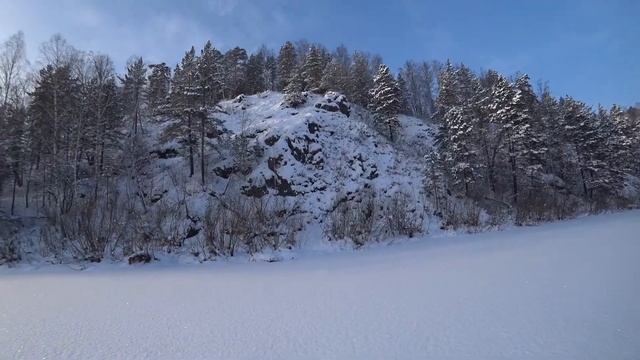 Лыжный поход в устье реки Елбань смотреть онлайн