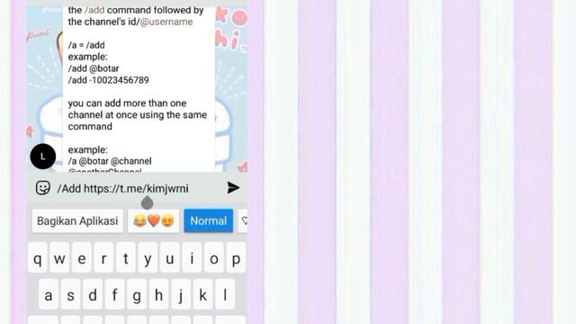 Cara membuat link button di telegram смотреть онлайн