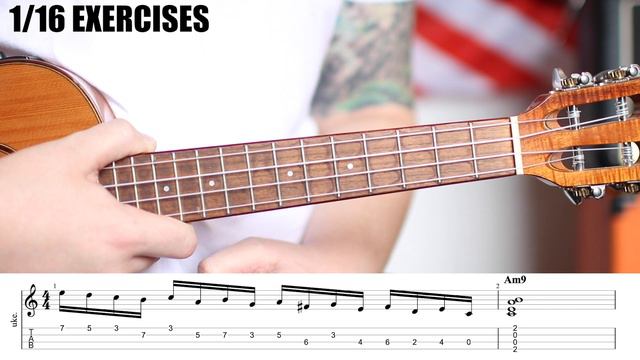 Speed and Accuracy Exercises - How to Solo Ukulele Tutorial - A Dorian Scale смотреть онлайн