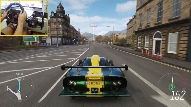 LOTUS ELISE GT1 - Forza Horizon 4 Gameplay FH4 / Logitech G29 смотреть онлайн