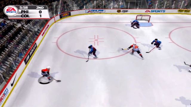 NHL 2005 Gameplay Colorado Avalanche vs Philadelphia Flyers смотреть онлайн