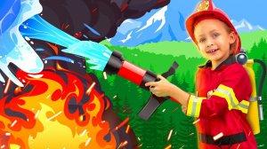 Песенка про Пожарных + Бо-бо с Родителями | Майя и Маша | Детские песни