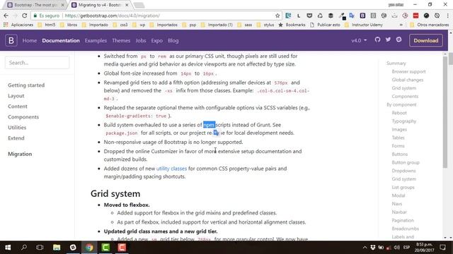 Bootstrap 4 - Lo nuevo смотреть онлайн