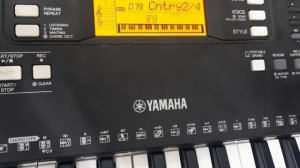 Yamaha Psr E363 Complete Styles Demo By Mux Sound