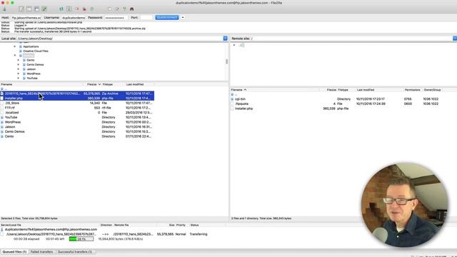 How to Transfer/Migrate an Entire WordPress Site to New Host in 10 minutes - Duplicator Plugin смотреть онлайн