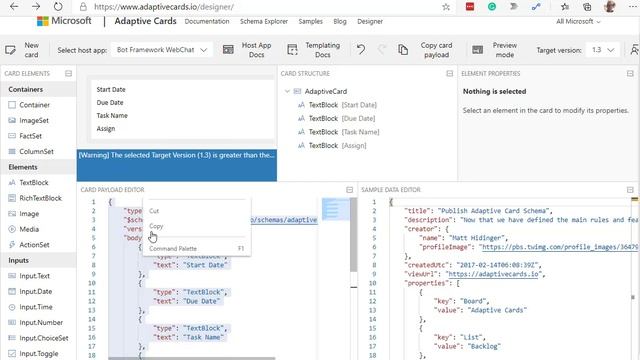 Adaptive Card for Tasks in PowerBI смотреть онлайн