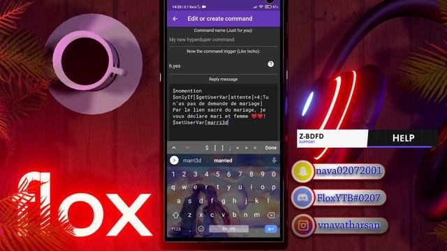 Wedding command [Tutorial] - Bot Designer For Discord - fr смотреть онлайн